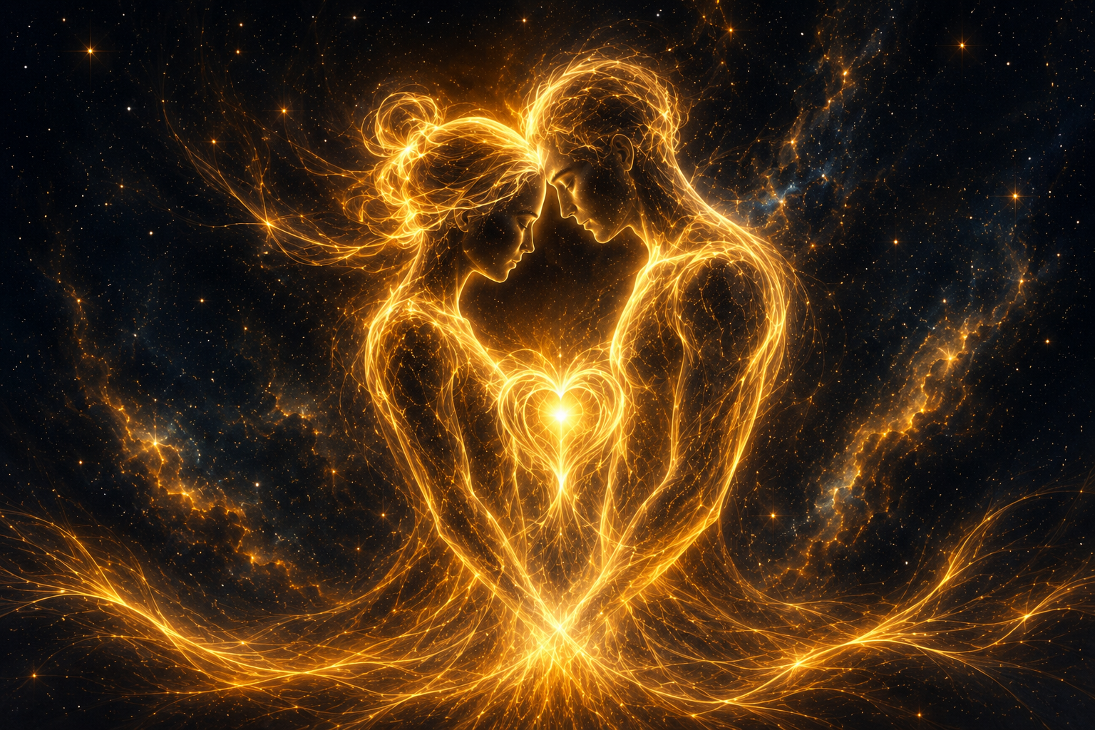 Twin Flames – two luminous souls in the universe